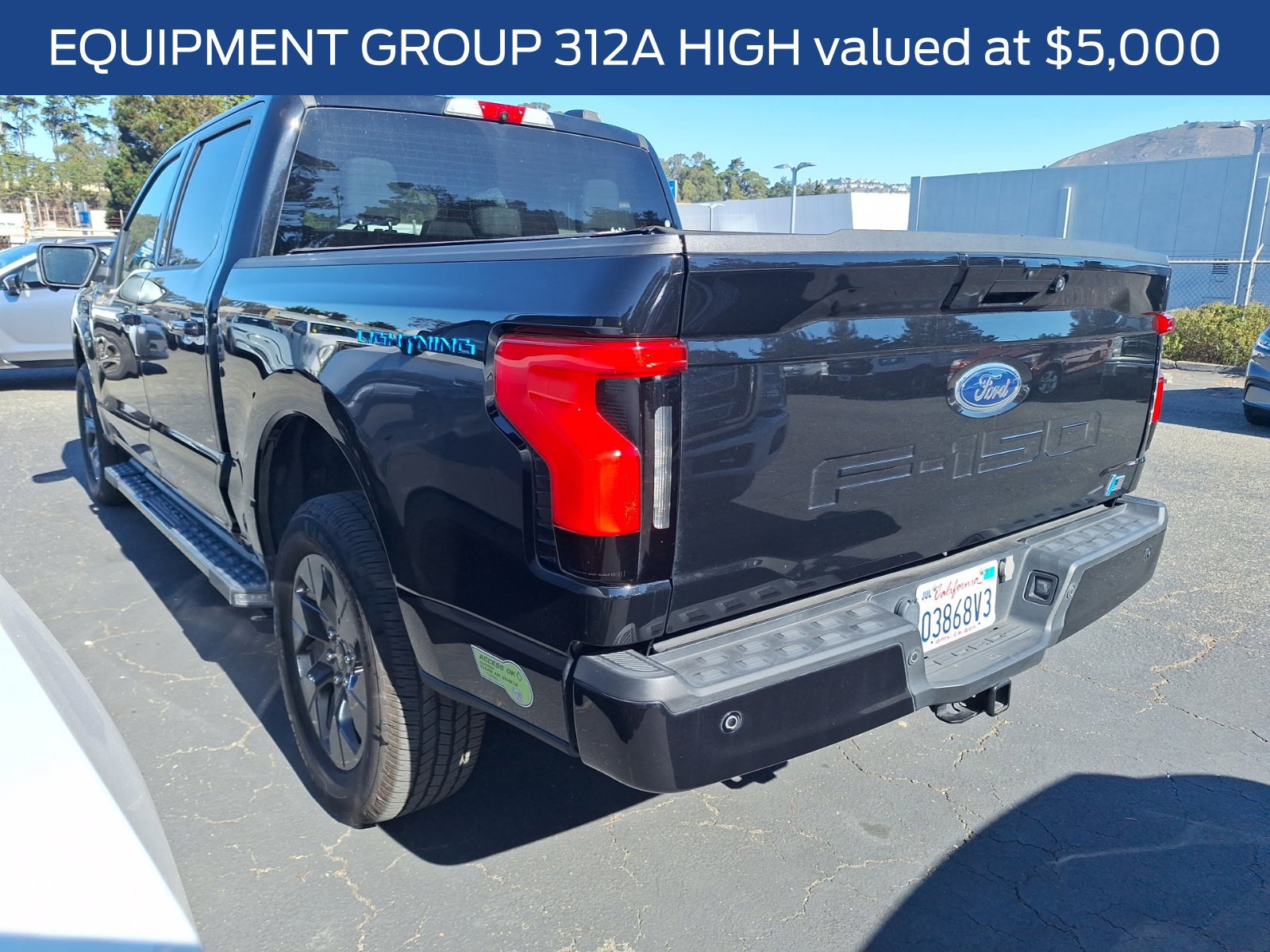 Used 2023 Ford F150 Lightning XLT w/ Equipment Group 312A High AWD/4WD image 6