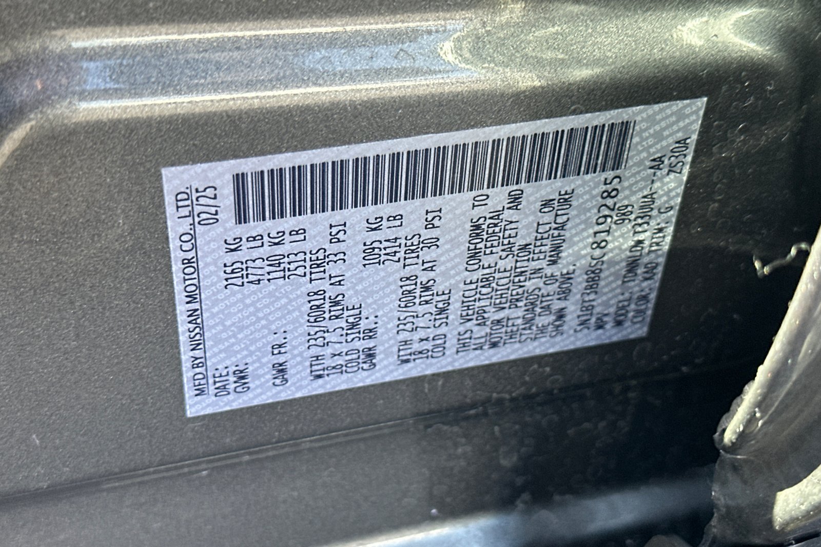 Used 2025 Nissan Rogue SV AWD/4WD image 30