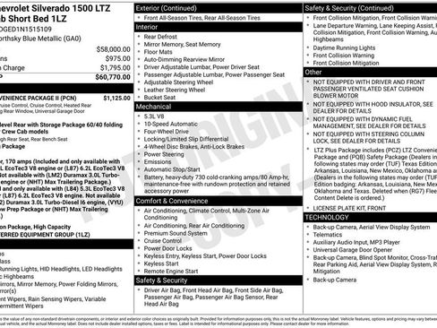 Used 2022 Chevrolet Silverado 1500 LTZ w/ LTZ Convenience Package II image 27