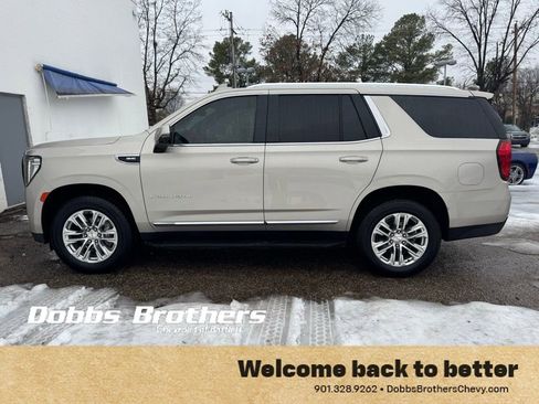 Used 2021 GMC Yukon SLT w/ SLT Luxury Plus Package image 3