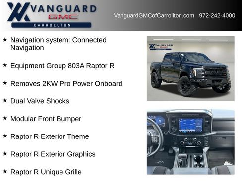 Used 2024 Ford F150 Raptor w/ Equipment Group 803A Raptor R image 6