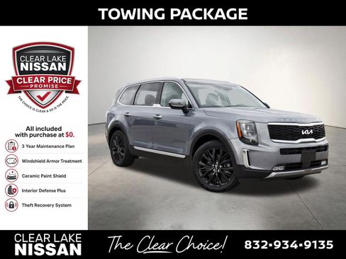 Used 2022 Kia Telluride SX w/ Towing Package FWD image 1