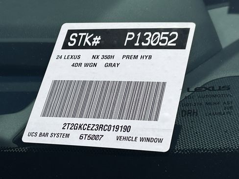 Used 2024 Lexus NX 350h AWD w/ Vision Package image 31