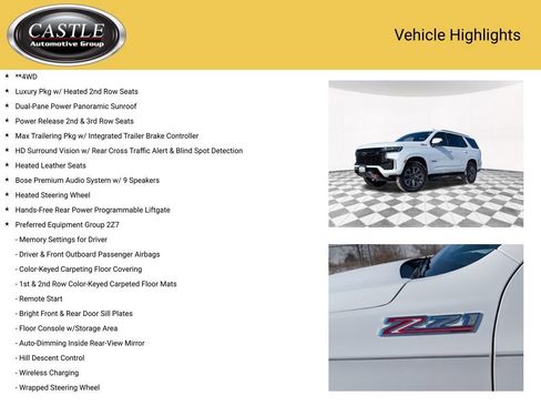 Used 2023 Chevrolet Tahoe Z71 w/ Luxury Package image 4