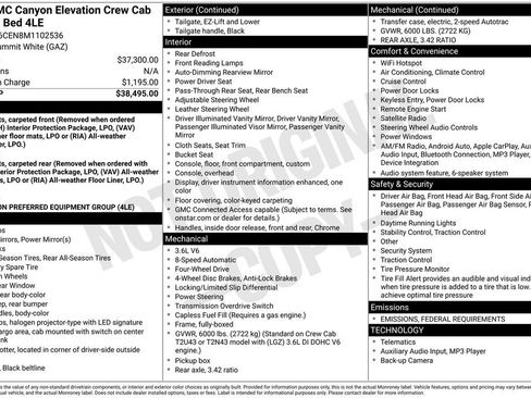 Certified 2021 GMC Canyon Elevation image 15