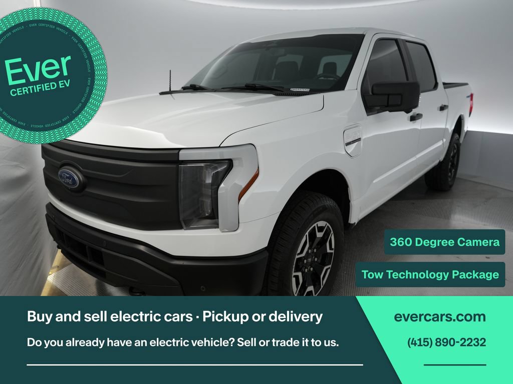 Used 2023 Ford F150 Lightning Pro w/ Tow Technology Package AWD/4WD image 1