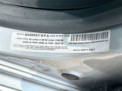 Used 2017 Maserati Ghibli RWD image 33
