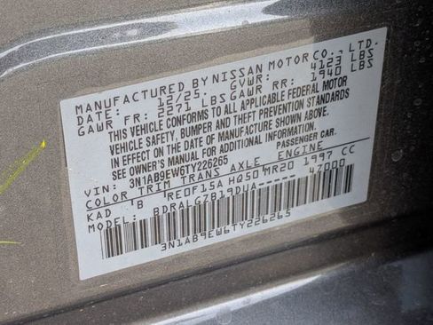 New 2026 Nissan Sentra SL w/ Floor Mat Package FWD image 33