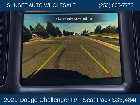Used 2021 Dodge Challenger R/T Scat Pack w/ Dynamics Package RWD image 40
