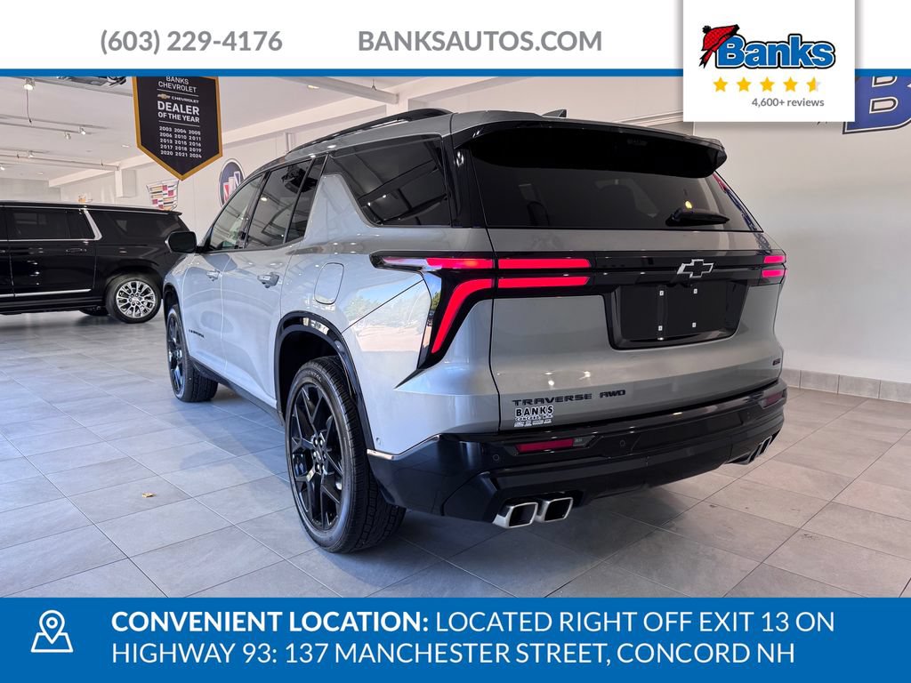 Certified 2025 Chevrolet Traverse RS AWD/4WD image 6