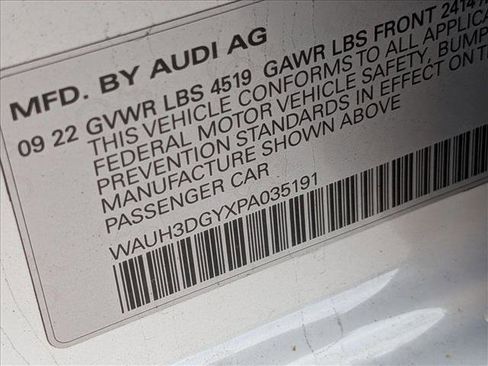 Certified 2023 Audi S3 Premium Plus w/ Premium Plus Package AWD/4WD image 23