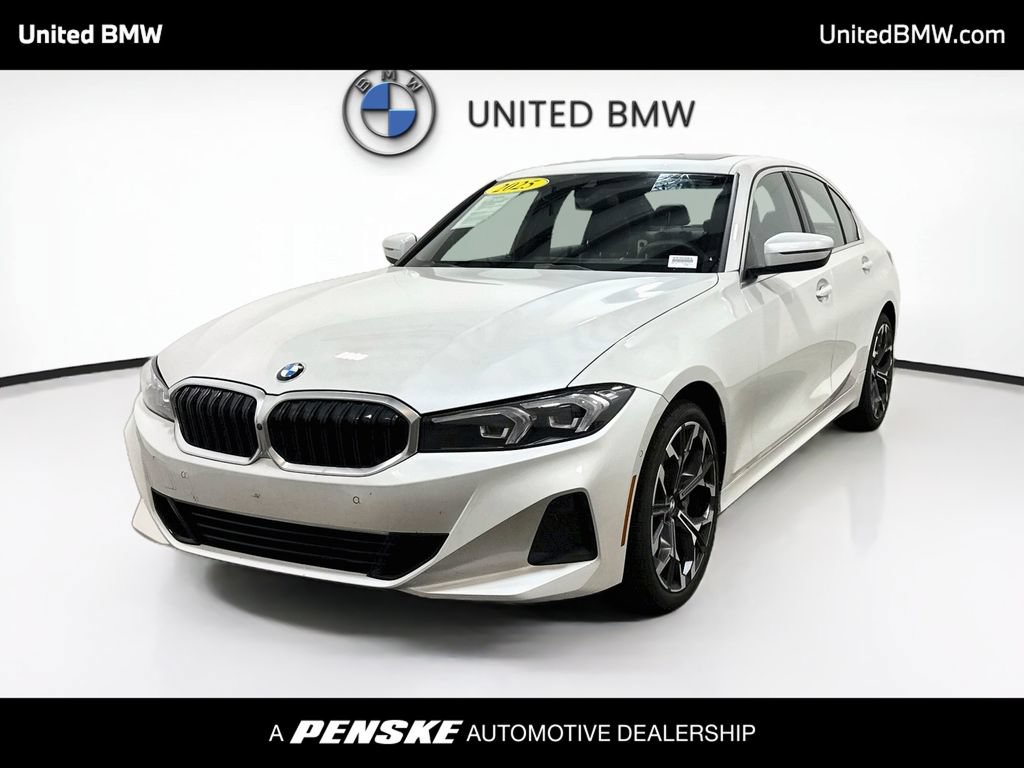 Certified 2025 BMW 330i Sedan RWD image 1