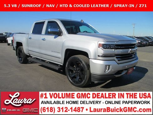 Used 2017 Chevrolet Silverado 1500 LTZ Z71 w/ LTZ Plus Package image 1