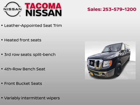 Used 2019 Nissan NV 3500 SL image 10