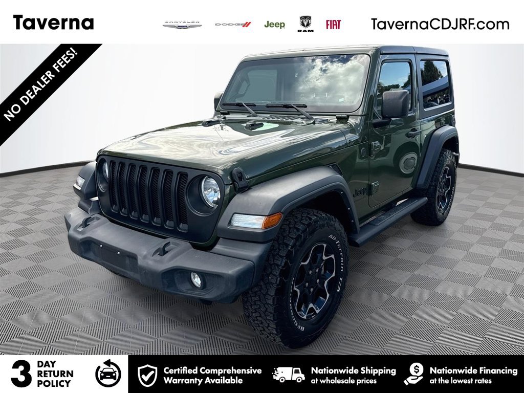 Certified 2022 Jeep Wrangler Sport AWD/4WD image 1