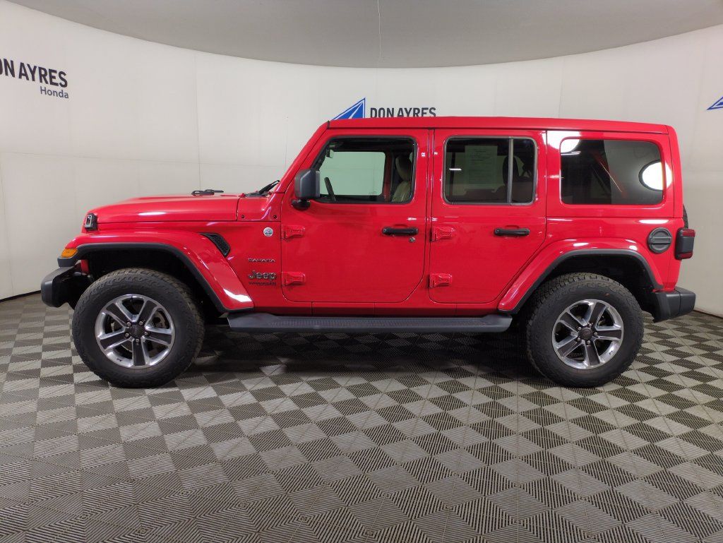 Used 2020 Jeep Wrangler Unlimited Sahara AWD/4WD image 2