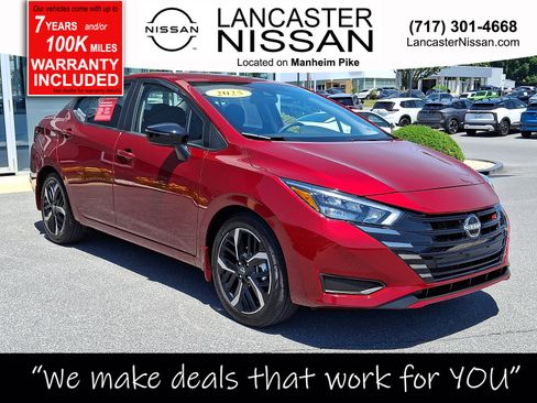 Certified 2025 Nissan Versa SR w/ Trunk Package FWD image 1