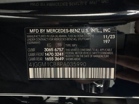 Certified 2023 Mercedes-Benz EQE 350+ 4MATIC SUV image 26
