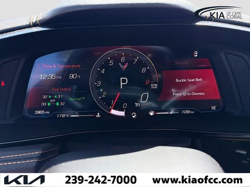 Used 2024 Chevrolet Corvette Z06 w/ Chrome Exterior Badge Package image 35