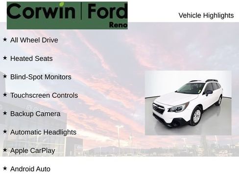 Used 2019 Subaru Outback 2.5i AWD/4WD image 7