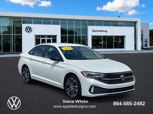 Certified 2024 Volkswagen Jetta Sport FWD image 1