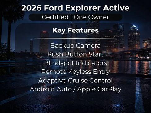 Certified 2026 Ford Explorer Active RWD image 13