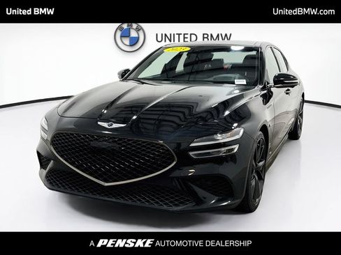 Used 2023 Genesis G70 3.3T w/ Sport Prestige Package RWD image 1
