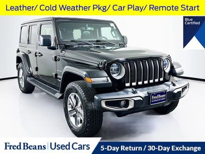 Used 2022 Jeep Wrangler Unlimited Sahara w/ LED Lighting Group