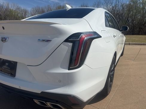 Certified 2024 Cadillac CT4 V w/ Technology Package RWD image 5