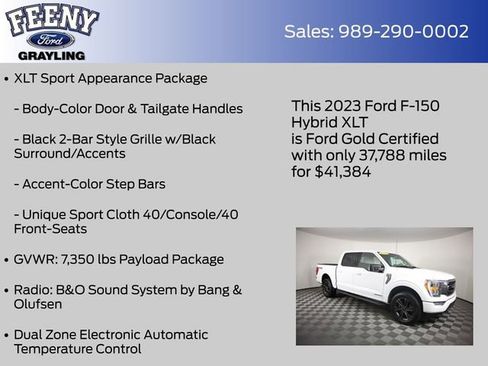 Used 2023 Ford F150 XLT w/ Equipment Group 302A High image 26