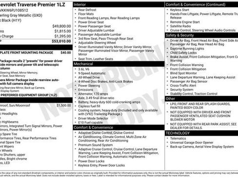 Used 2023 Chevrolet Traverse Premier image 2