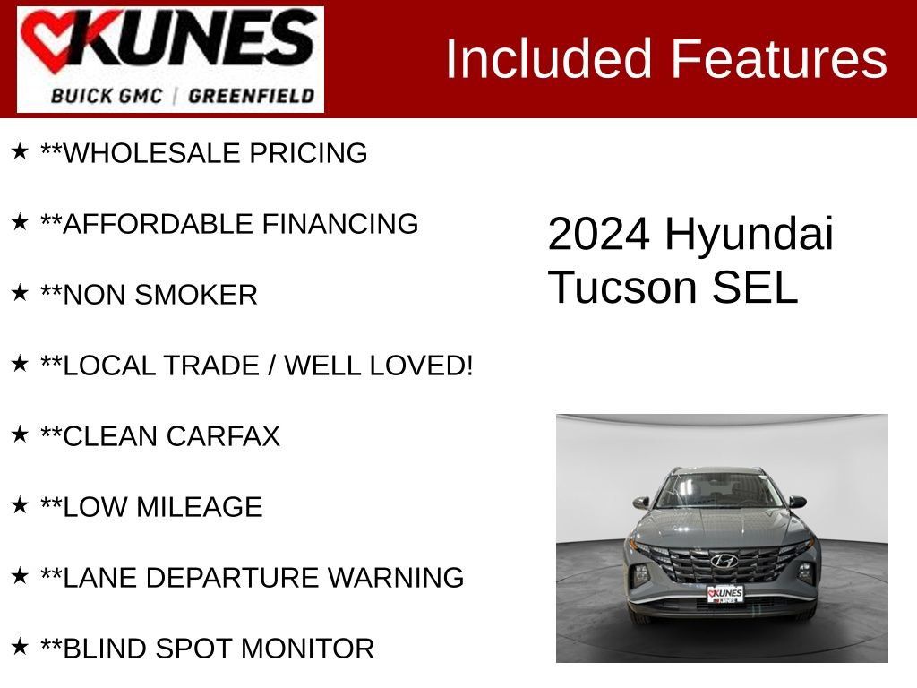 Used 2024 Hyundai Tucson SEL AWD/4WD image 3