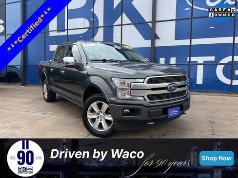 Certified 2020 Ford F150 Platinum w/ Equipment Group 701A Luxury image 1