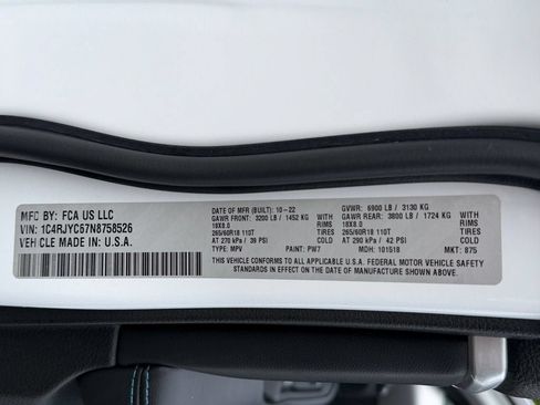Used 2022 Jeep Grand Cherokee Trailhawk AWD/4WD image 36