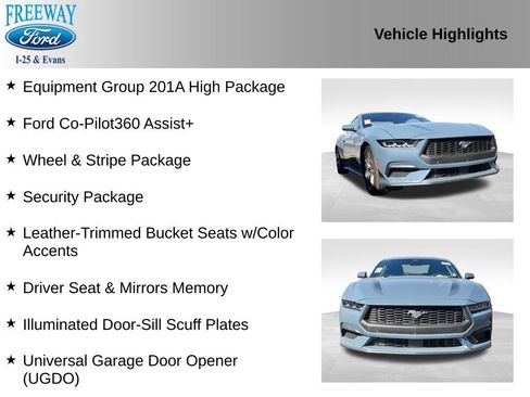 Used 2025 Ford Mustang Premium RWD image 2