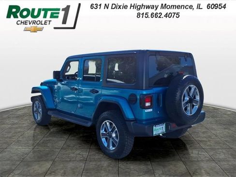 Used 2020 Jeep Wrangler Unlimited Sahara w/ Cold Weather Group AWD/4WD image 3