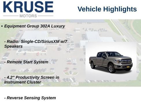 Used 2018 Ford F150 XLT w/ Equipment Group 302A Luxury AWD/4WD image 9