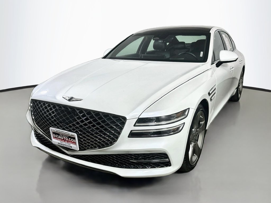 Used 2021 Genesis G80 3.5T w/ Prestige Package AWD/4WD image 3