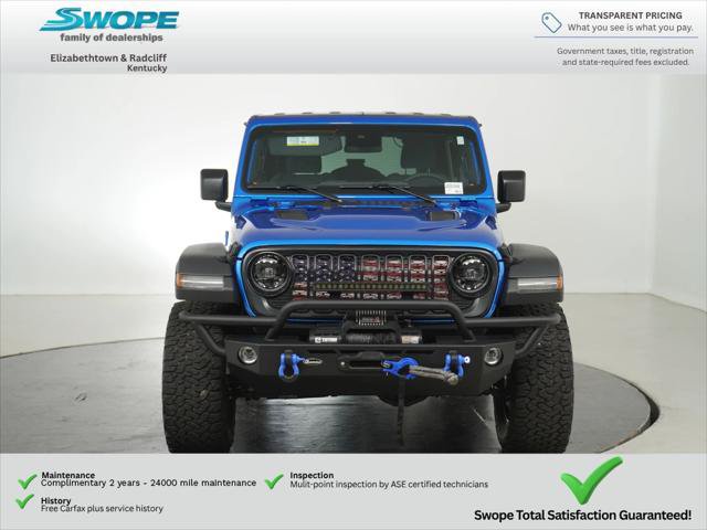Certified 2024 Jeep Wrangler Unlimited Rubicon w/ Convenience Group AWD/4WD image 8