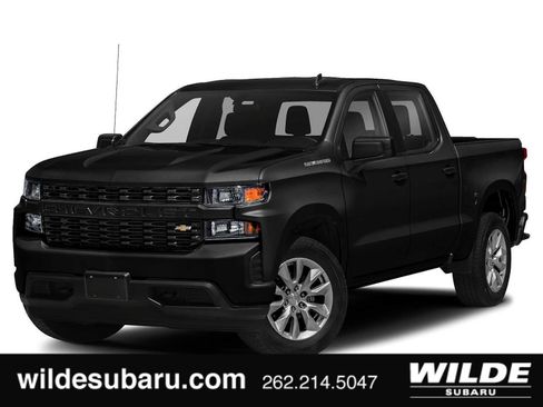 Used 2020 Chevrolet Silverado 1500 Custom w/ Custom Value Package AWD/4WD image 1