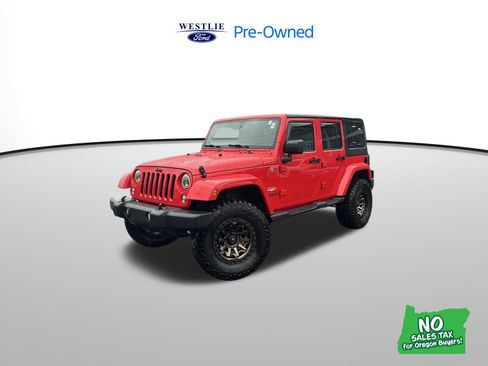 Used 2015 Jeep Wrangler Unlimited Sahara w/ Connectivity Group image 1