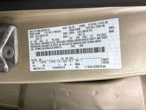 Used 2018 Ford Escape Titanium image 43