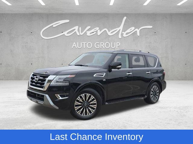 Used 2021 Nissan Armada SL w/ Captain's Chairs Package AWD/4WD image 1