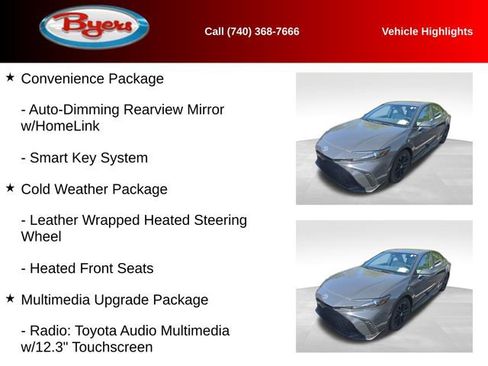 Used 2025 Toyota Camry SE w/ Multimedia Upgrade Package FWD image 12