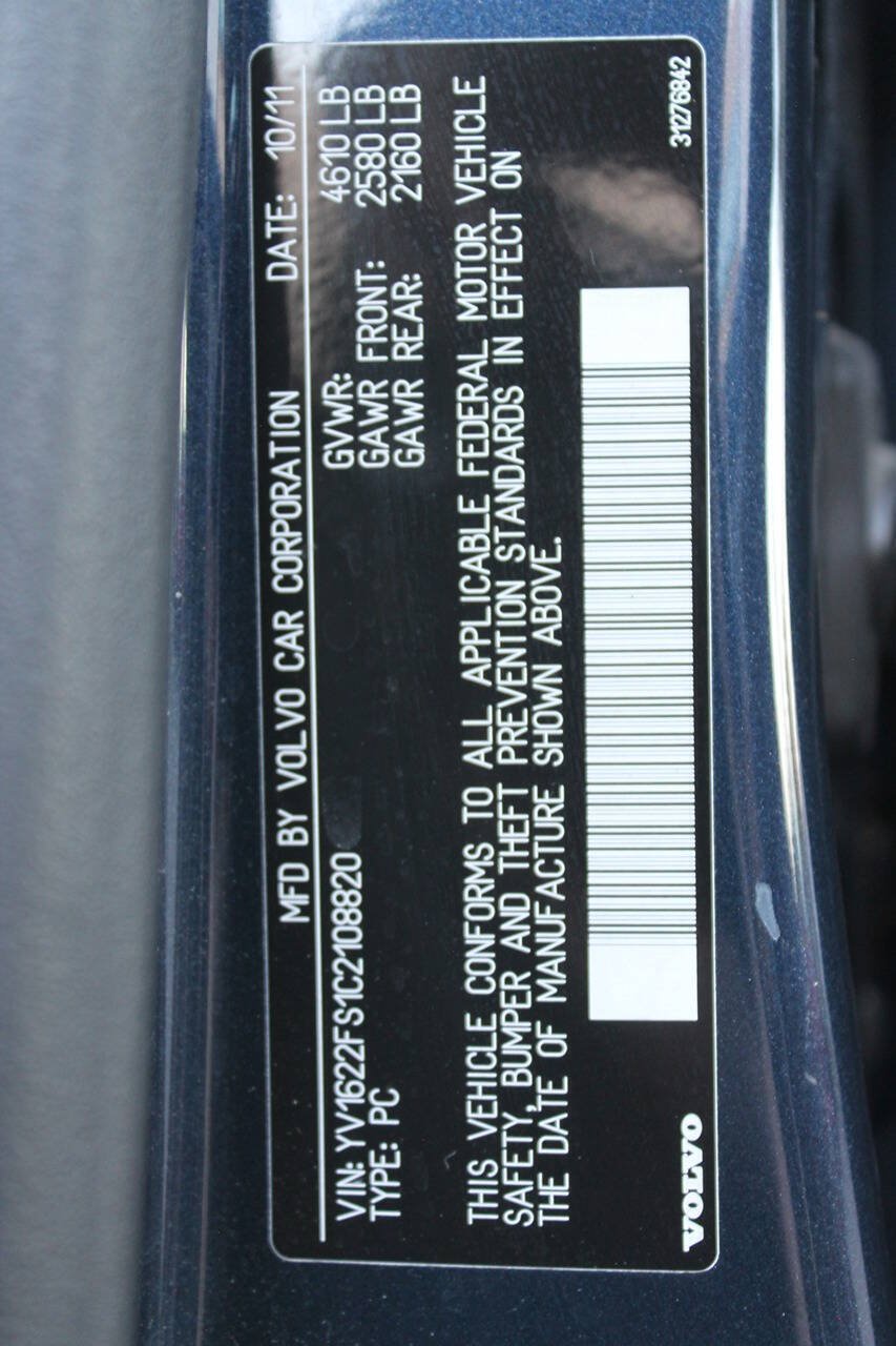 Used 2012 Volvo S60 T5 w/ Climate Pkg FWD image 18
