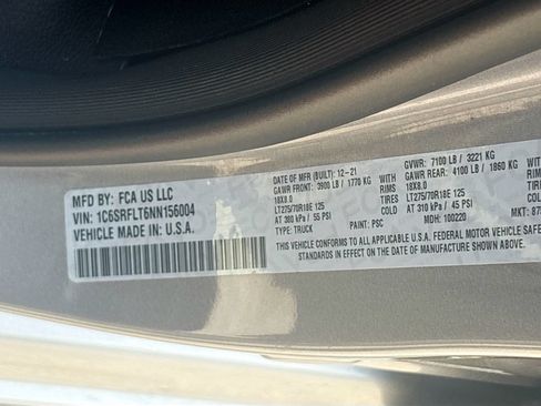 Used 2022 RAM 1500 Rebel AWD/4WD image 29