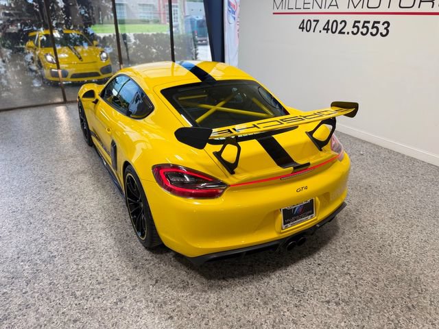 Used 2016 Porsche Cayman GT4 w/ Sport Chrono Package RWD image 7