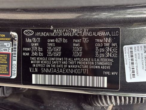 Used 2022 Hyundai Tucson SE FWD image 31