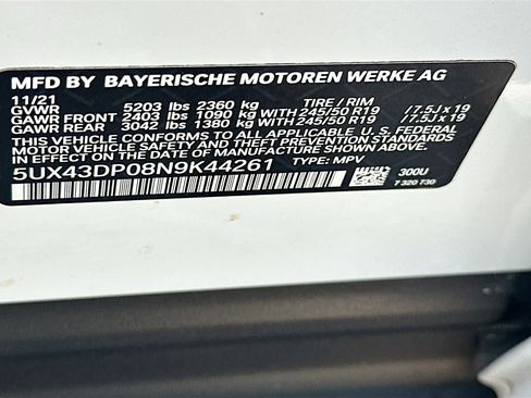 Used 2022 BMW X3 sDrive30i w/ Premium Package 2 RWD image 25