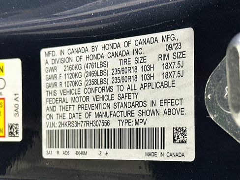 Used 2024 Honda CR-V EX-L image 12